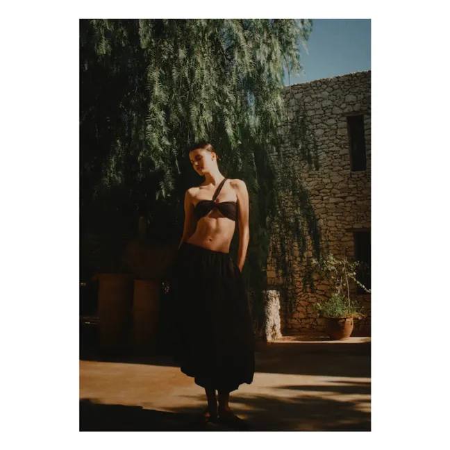 Jupe Popeline | Noir