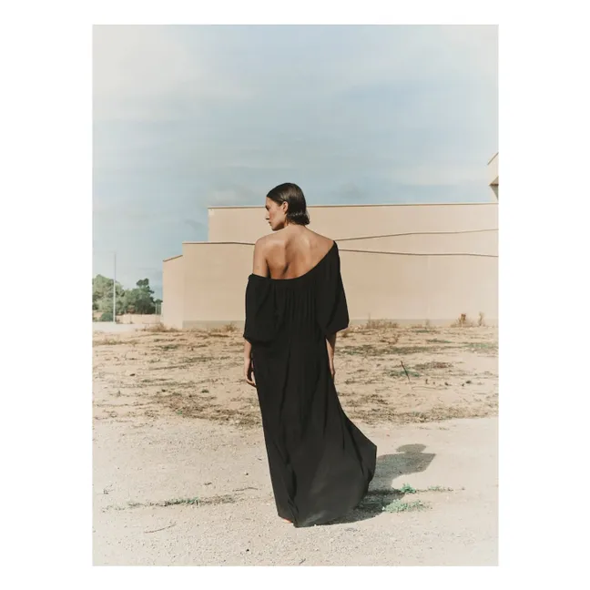 Robe La Soie | Noir