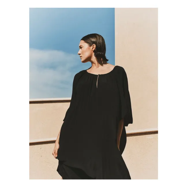 Robe La Soie | Noir