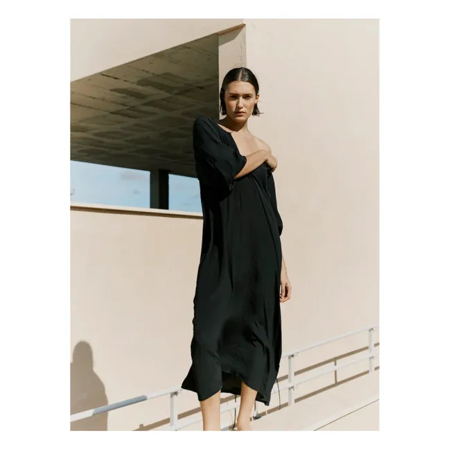 Robe La Soie | Noir