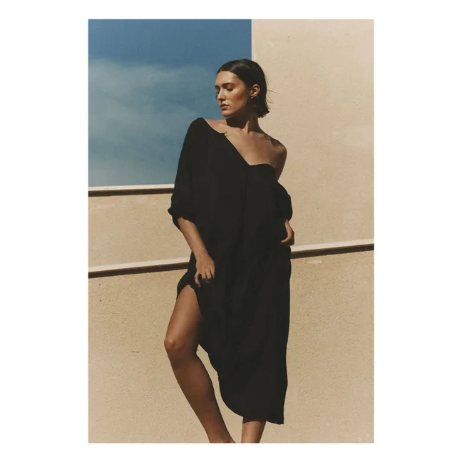 Robe La Soie | Noir