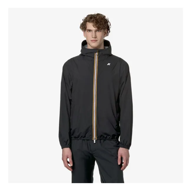 Jack Stretch Dot Jacke | Schwarz