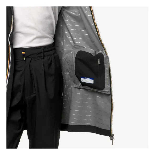 Thomas Stretch Dot Jacket | Black