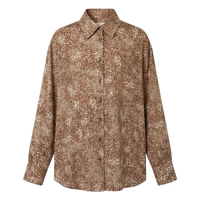 Vanessa Sposi X Laura Brown : Chemise The Pocket Soie | Sable