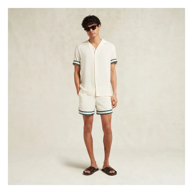 Valbonne shirt | White - Ivory