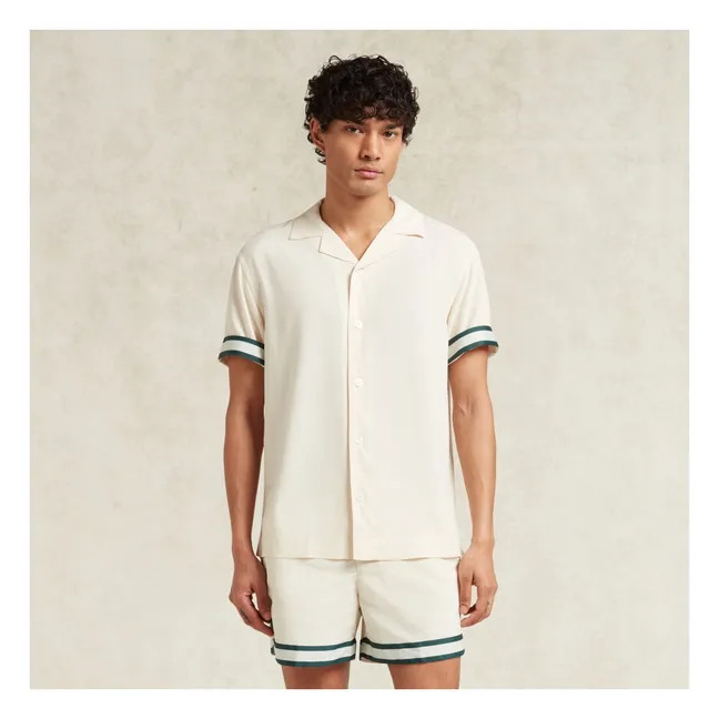 Valbonne shirt | White - Ivory