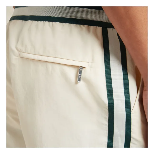 Baller Swim Shorts | White - Ivory