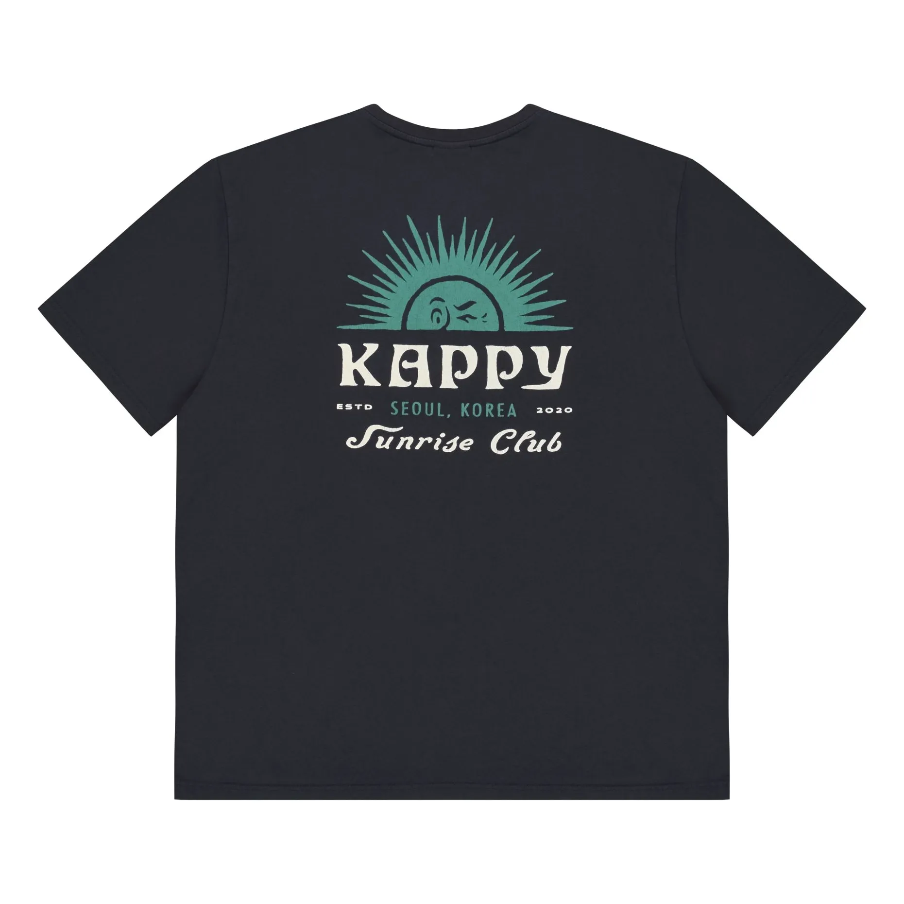 Camiseta Sunny Wink | Azul oscuro- Imagen del producto n°2