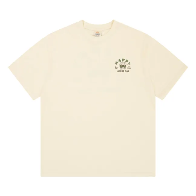 T-shirt Palm Coast | Crème