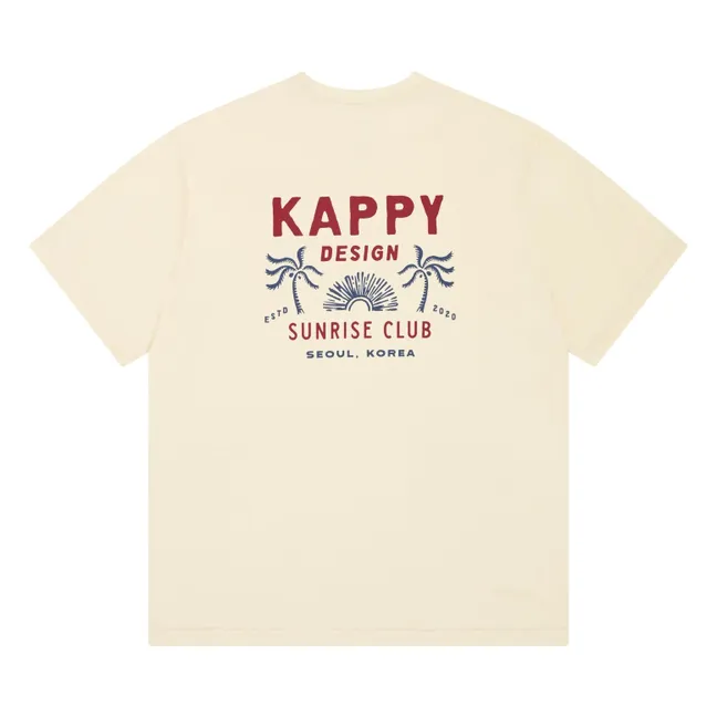 Camiseta Palm Coast | Crema