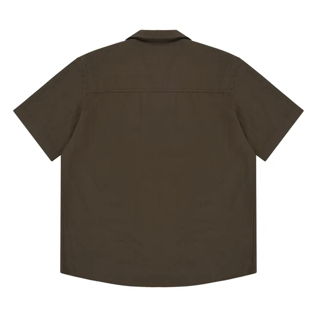 Camisa de jacquard  | Marrón