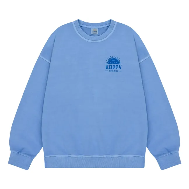 Sunny Wing Pigment sweatshirt | Light Blue