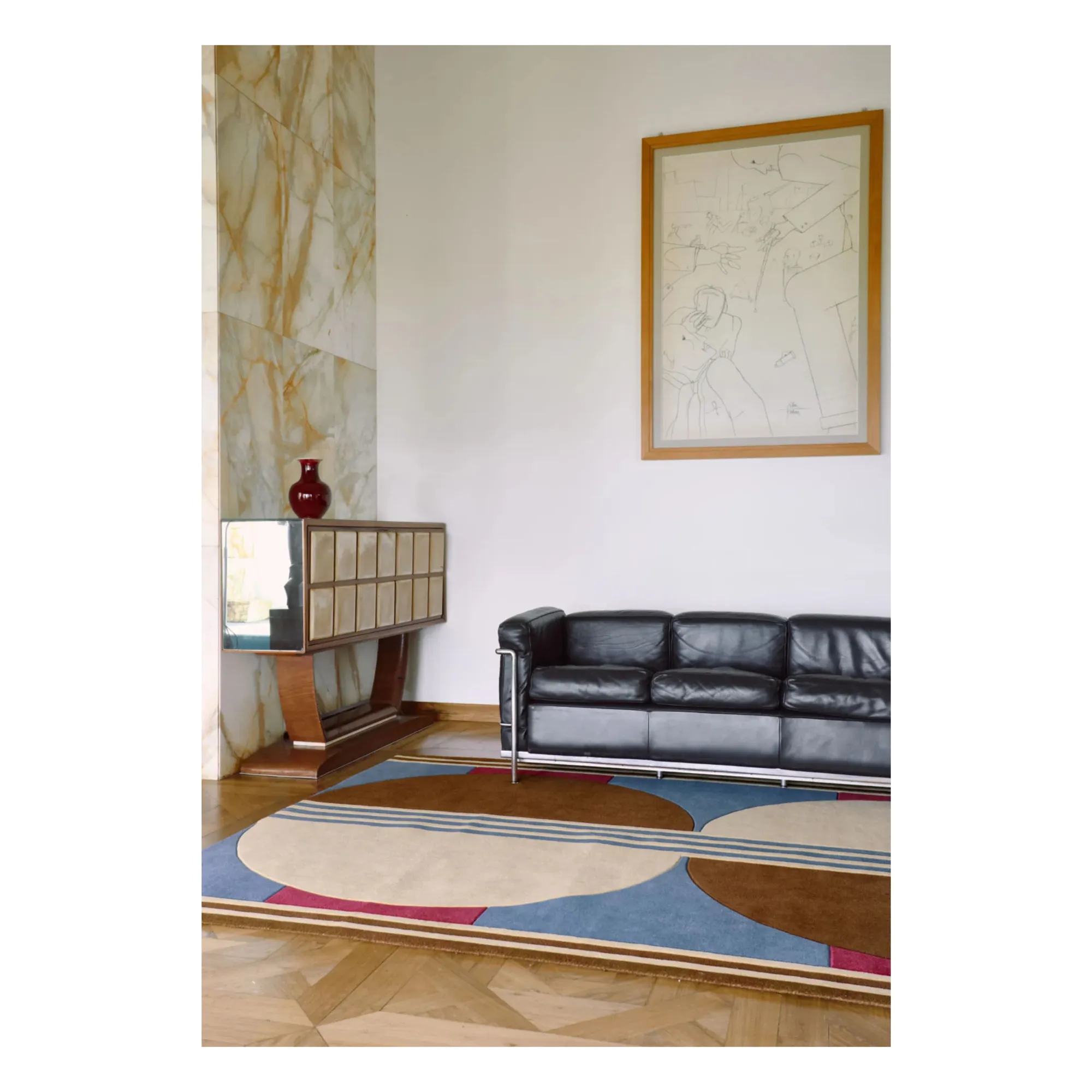 Tapis en laine Mezza Confetto | Multicolore- Image produit n°2