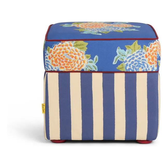 Pouf carré Corolla | Bleu