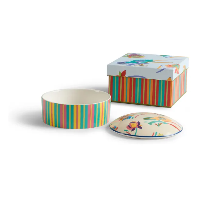 Joyero de porcelana japonesa | Crema