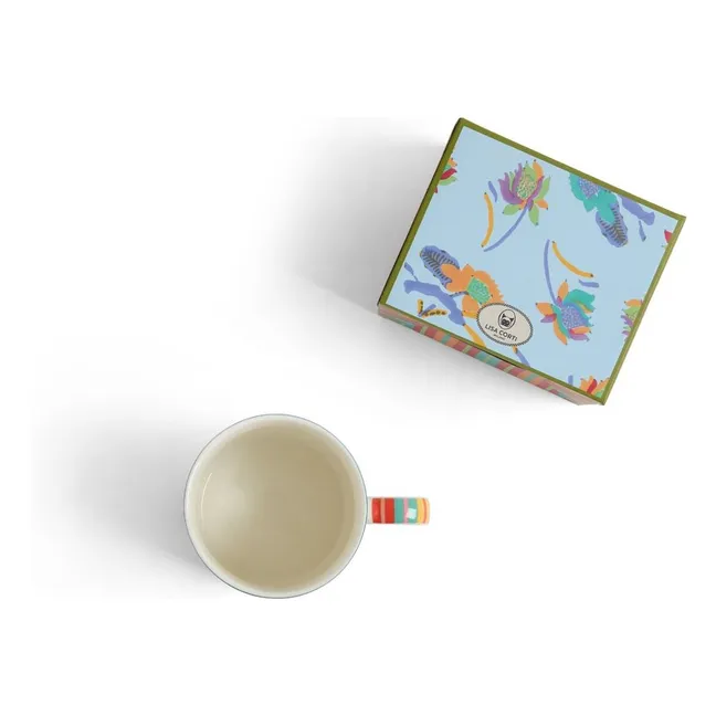 Tasse en porcelaine Japanese | Vert