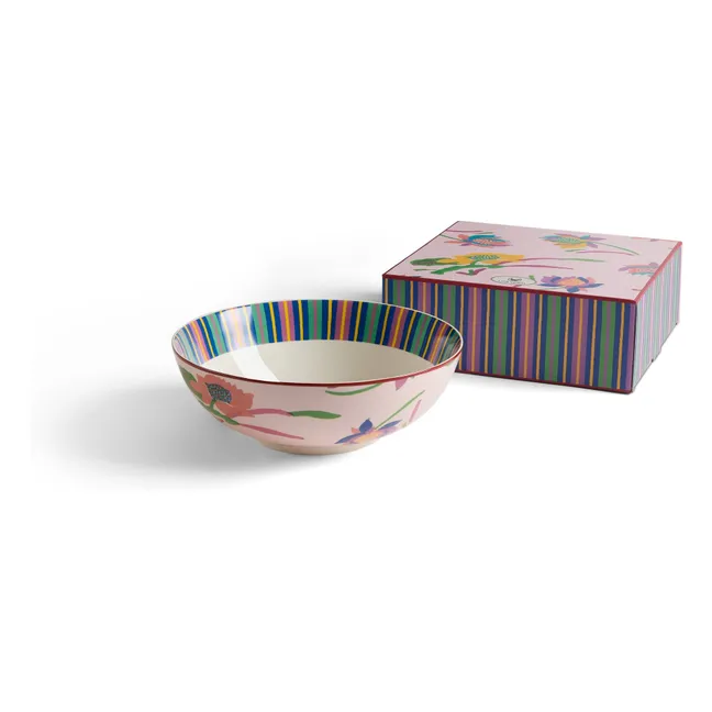 Saladier en porcelaine Japanese | Rose