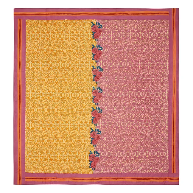 Cubrecama de presa | Amarillo Paja