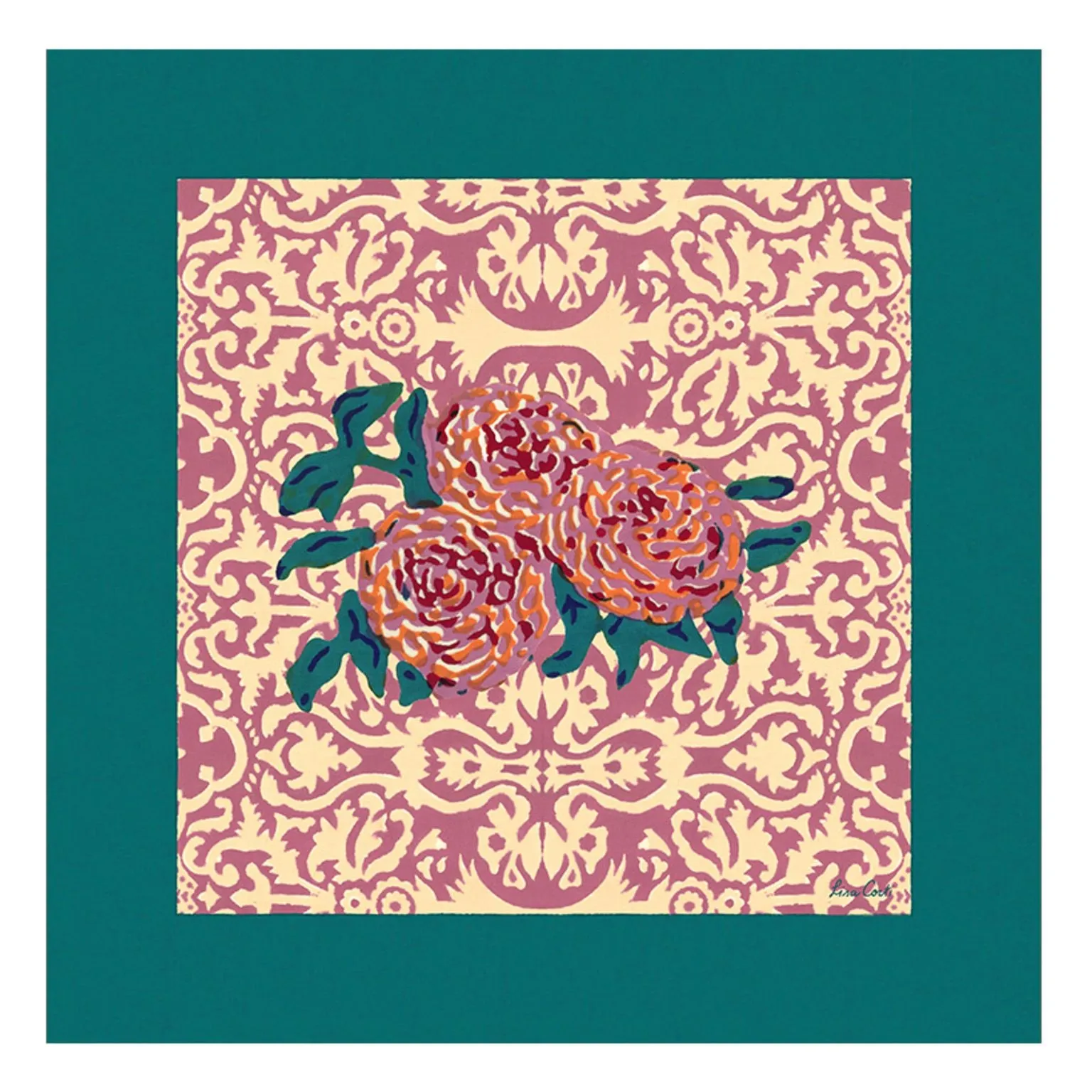 Serviette de table Dam Dam | 	Lilas- Image produit n°0