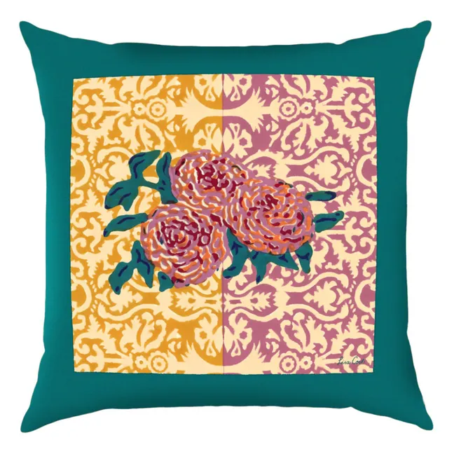 Housse de coussin Dam Dam | Jaune Paille