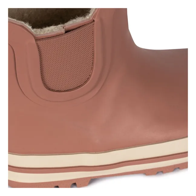 Regenstiefel König gefüttert | Rosa