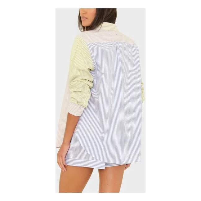 Camisa de rayas Beau | Azul