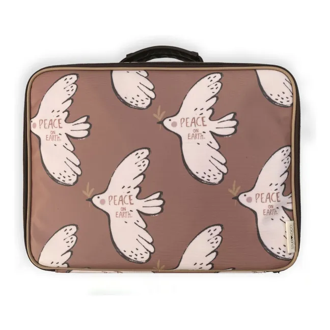 Bird suitcase | Dusty Pink