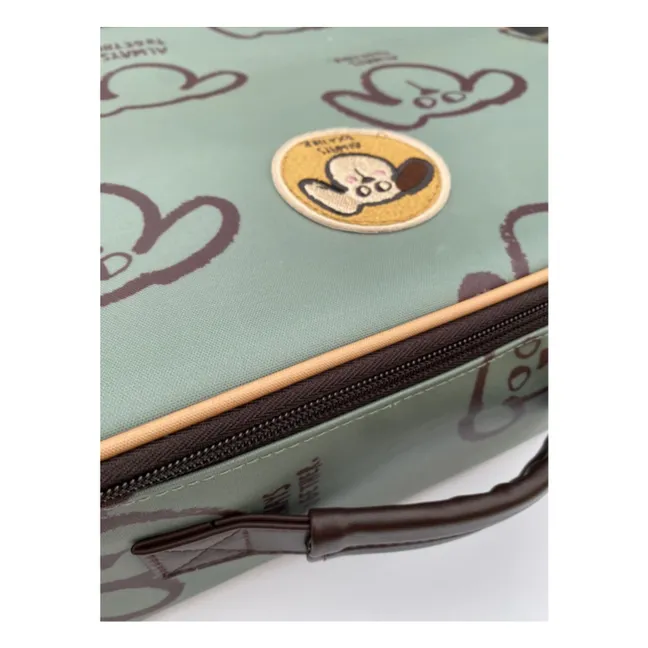 Doggy suitcase | Grey blue