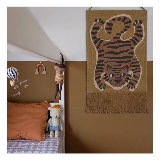 Leo wall hanging | Ochre