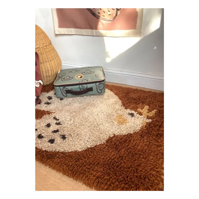 Doggy suitcase | Grey blue
