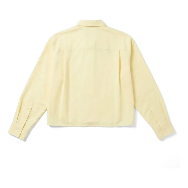 Chili Short Shirt | Pale yellow