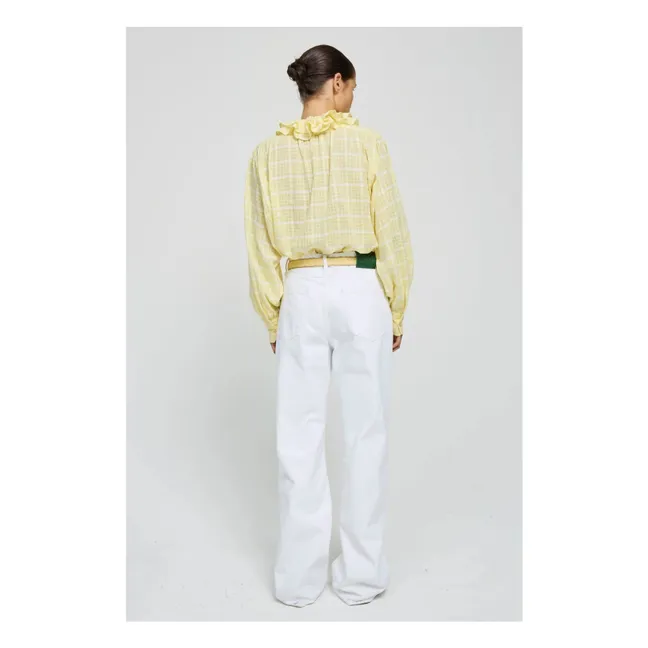 Blouse Phibi Coton | Jaune