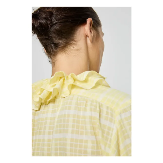 Blouse Phibi Coton | Jaune