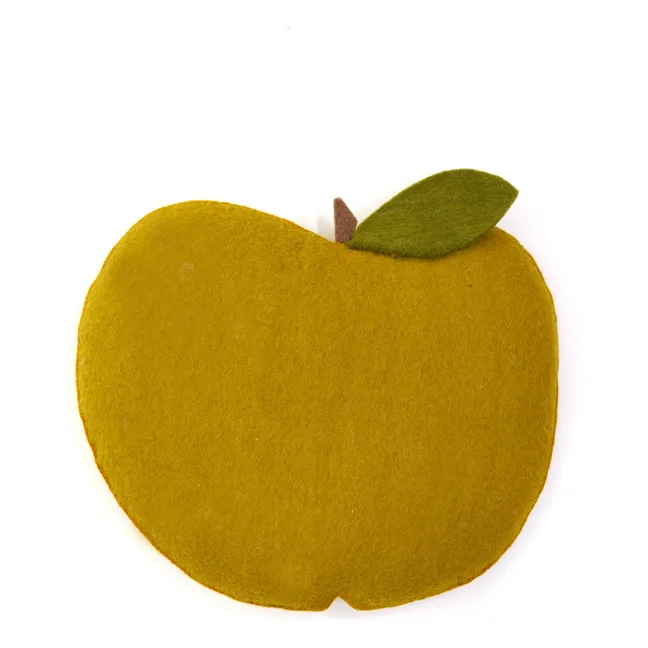 Cojín de fieltro manzana | Verde pistacho