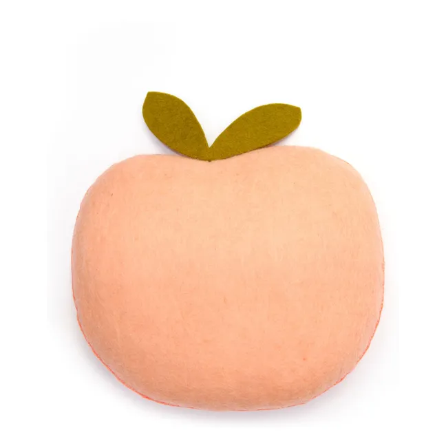Kissen Pfirsich aus Filz | Blush