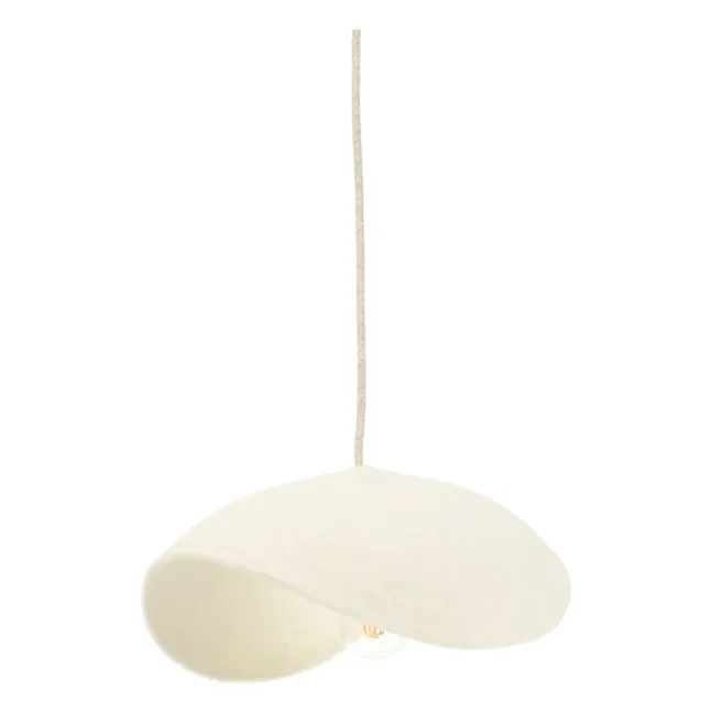 Abat-jour Dome en feutre | Beige