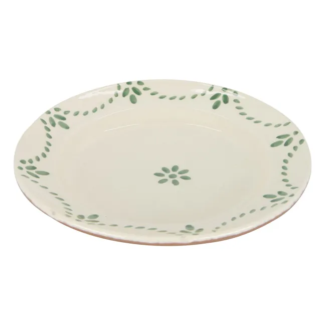 Assiette à dessert Viana | Vert