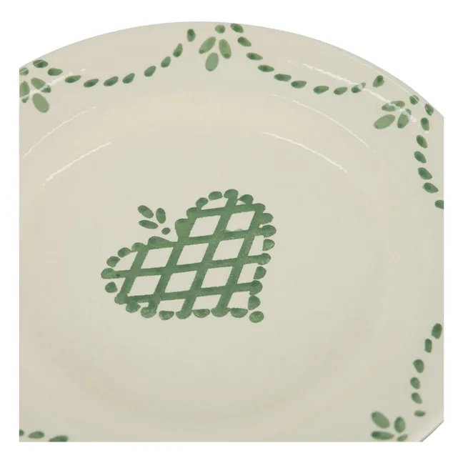 Assiette à dîner Viana | Vert