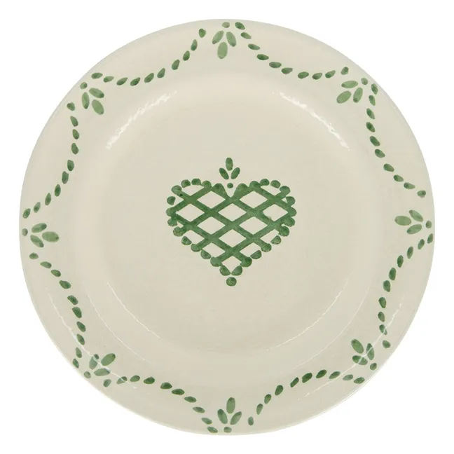 Assiette à dîner Viana | Vert
