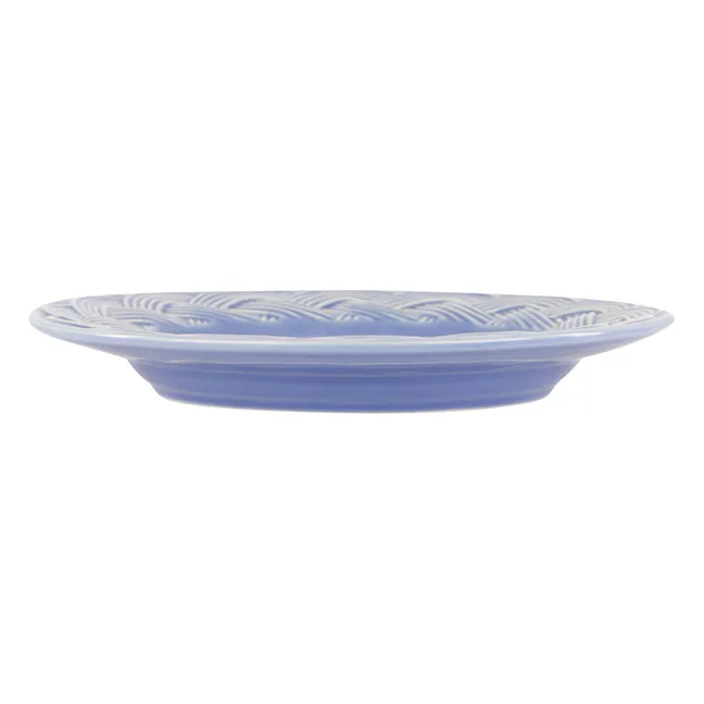 Vime dessert plate | Blue