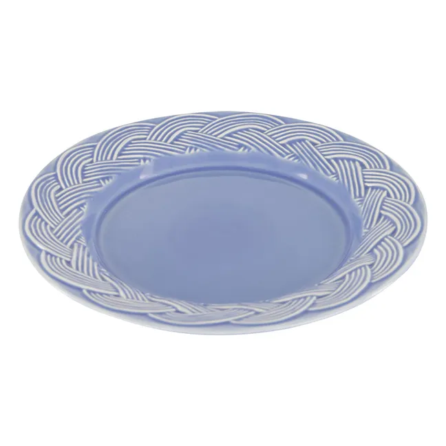 Vime dessert plate | Blue