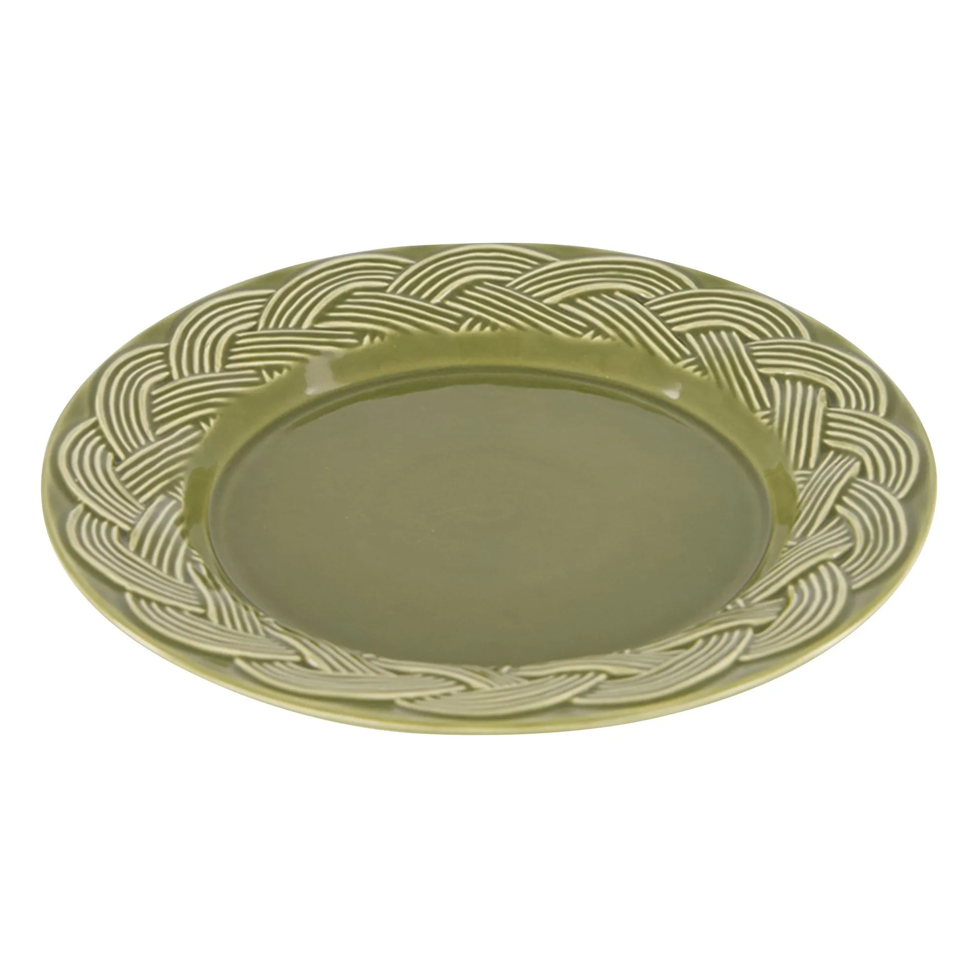 Assiette à dessert Vime | Vert- Image produit n°1