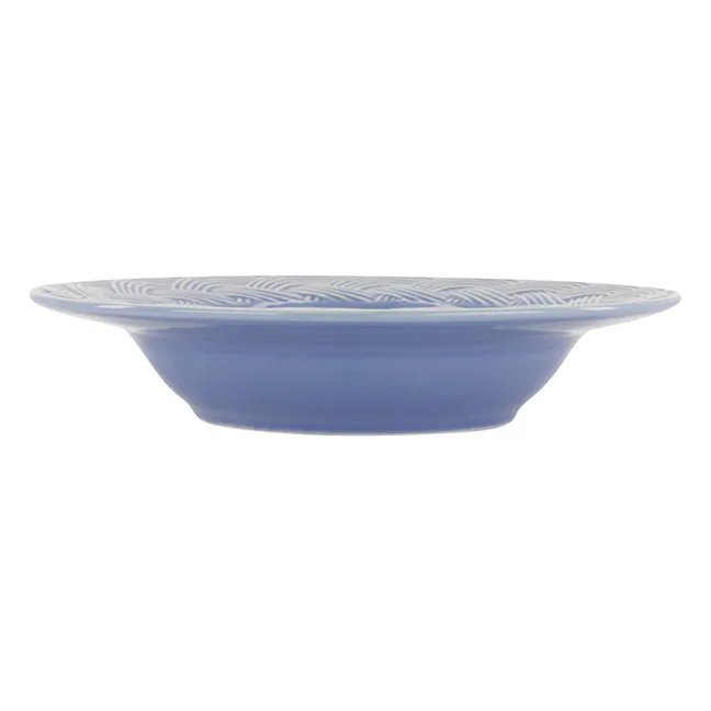 Assiette creuse Vime | Bleu
