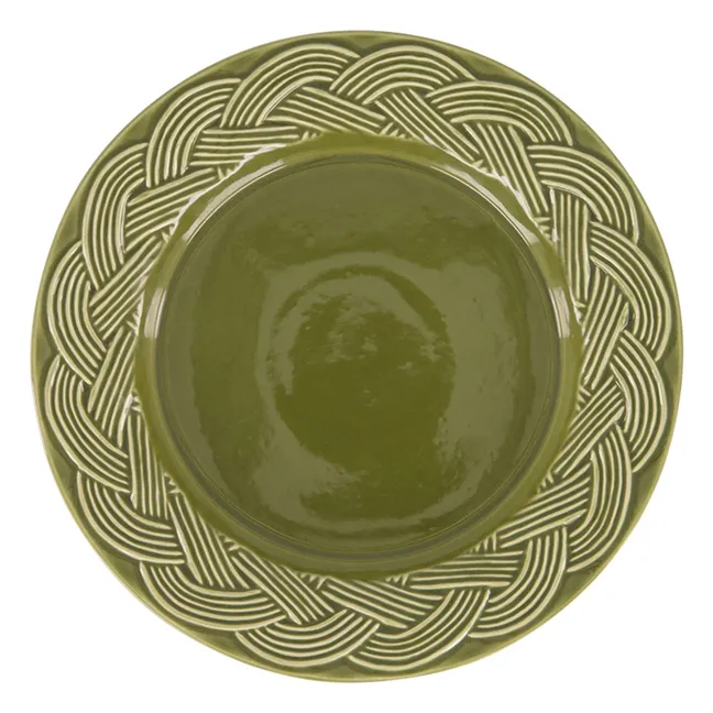 Assiette à dessert Vime | Vert