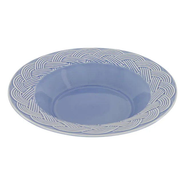 Assiette creuse Vime | Bleu
