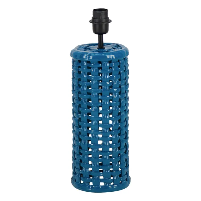 Cesta ceramic lamp base | Blue