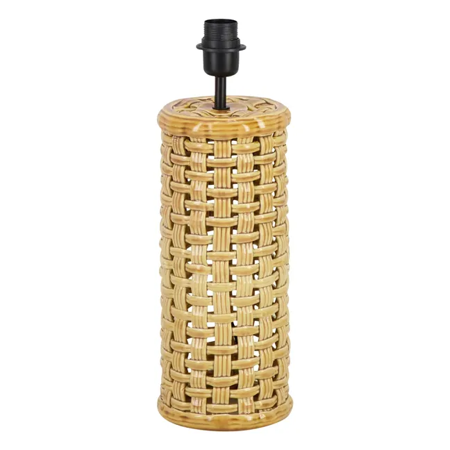 Cesta ceramic lamp base | Beige