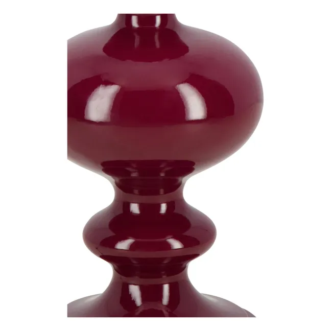 Pied de lampe en céramique Cardosas | Vert