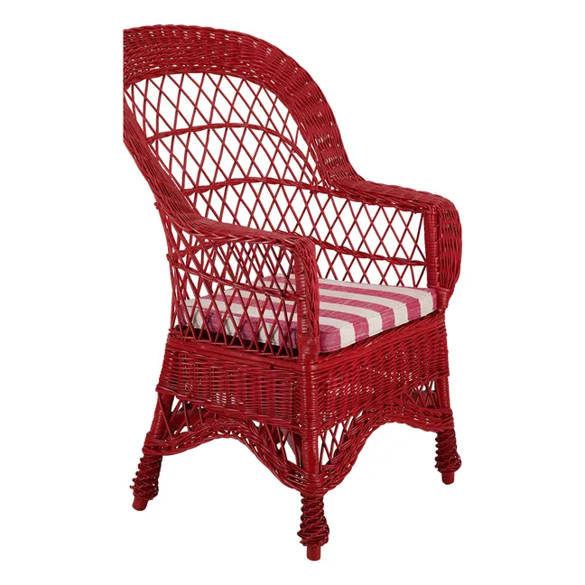 Fauteuil en osier Furnas | Carmin