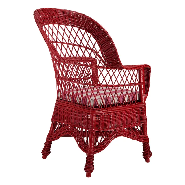 Fauteuil en osier Furnas | Carmin